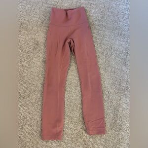 lululemon athletica Dusty Rose Leggings